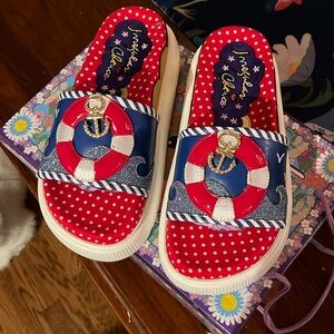Irregular Choice slides “safety first”